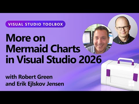More on Mermaid Charts in Visual Studio 2026