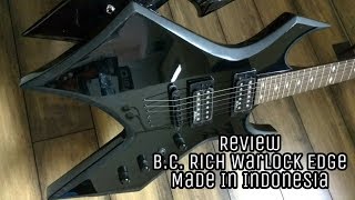 Video thumbnail for B.C. Rich Warlock Edge - Review by Mario Saskara (Kaizu Band) by Delta Musik Channel