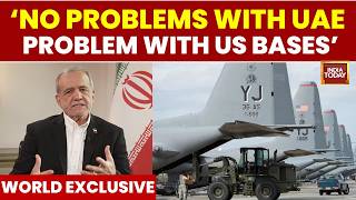 'Friendly Countries Should Not Allow Enemies...': Pezeshkian On Tensions Between UAE And Iran