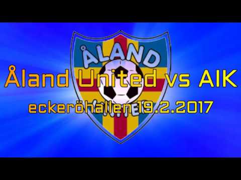 Åland United vs  AIK 19 2 2017 highlights