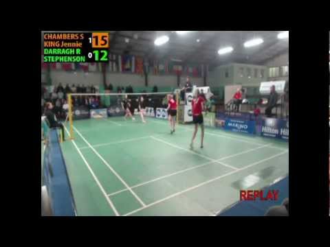 Fyffes Irish Future Series - Ladies Doubles Final, Set 2 (Chambers & King vs Darragh & Stephenson)