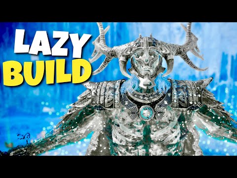 BURNING KING KRAKI WITH THE LAZY BUILD - God Of War Ragnarök