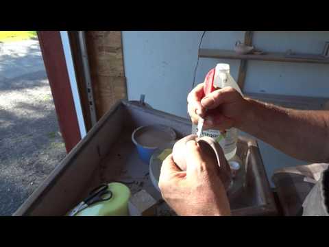 SIMON LEACH POTTERY TV - How I mend cracks in drying pots !