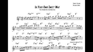 Paul Desmond on In Your Own Sweet Way - Dave Brubeck Quartet in Belgium - Solo Transcription