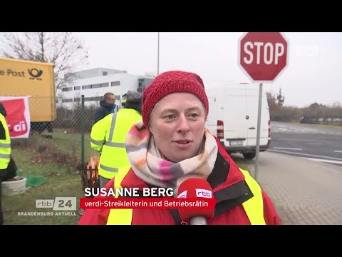 Poststreik: Warnstreiks im Land Brandenburg und Folgen für die Kunden