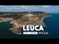 Santa Maria di LEUCA | La perla bianca della Puglia, Italia dall'alto [4K] filmato