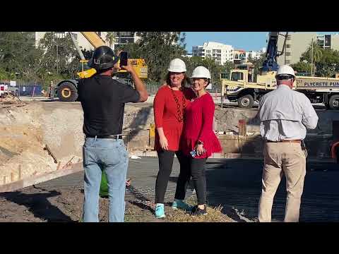 Master Plan Storm Water Vault Cement Pour