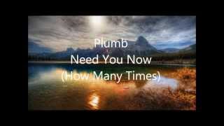 Plumb - Need you now (How Many Times) Instrumental