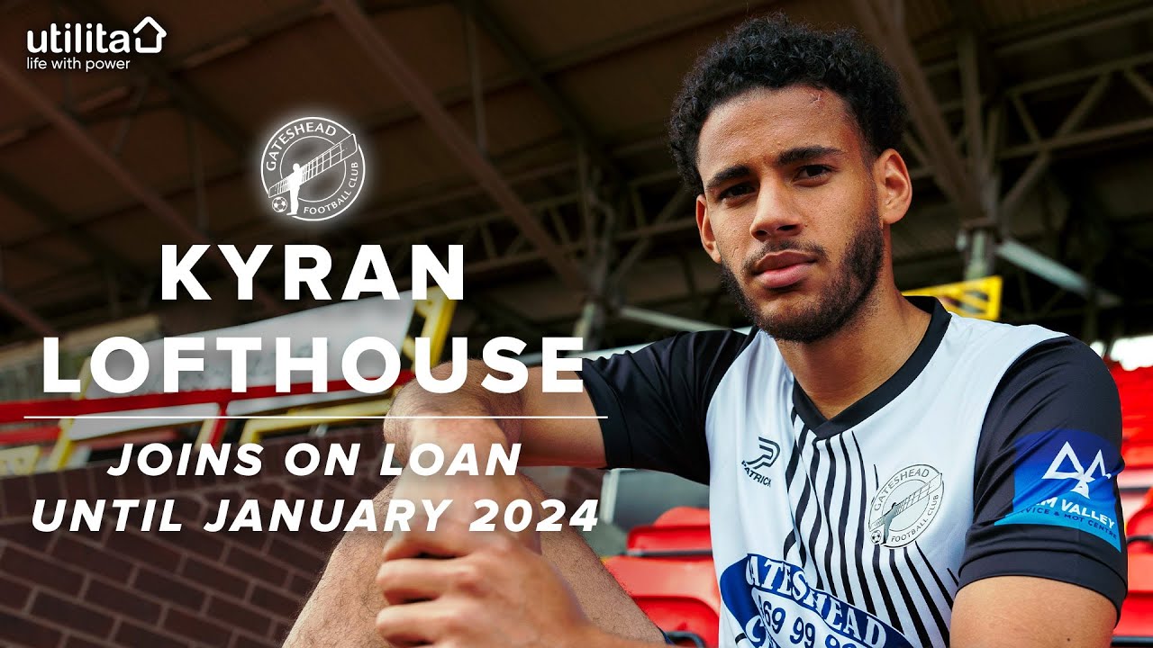 “I was drawn to the style” 🙌 | Kyran Lofthouse joins Gateshead on loan | INTERVIEW