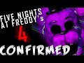 FIVE NIGHTS AT FREDDY'S 4 (FOUR) CONFIRMED ...