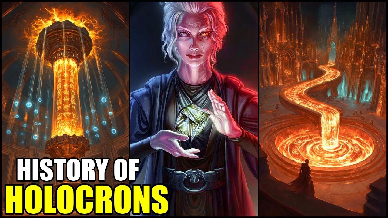 CRAFTING A HOLOCRON: The Most Important Tech In Star Wars Lore