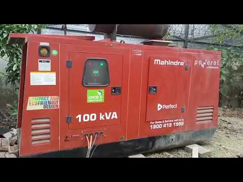 100 kVA Mahindra Powerol Diesel Generator