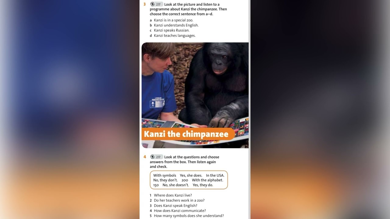 English plus 5. Unit 6. Learning languages. Ex3,4.p72