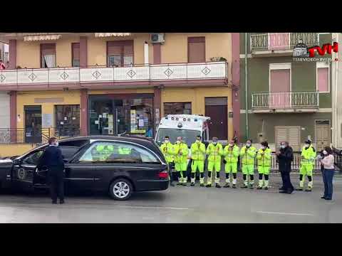 Montemaggiore Belsito: L’ultimo saluto dei colleghi del 118 a Nino Geraci