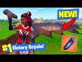 *NEW* SEASON 4 GAMEPLAY + GRAVITY CRYSTALS In Fortnite Battle Royale!