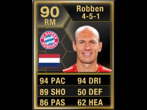 FIFA 13 SIF ROBBEN Review 90 & In Game Stats Ultimate Team