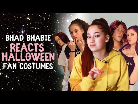 BHAD BHABIE Reacts to Fan Halloween Costumes | Danielle Bregoli