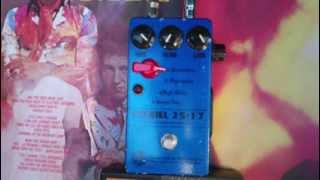 Video thumbnail for D*A*M Ezekiel 25:17 Fuzz with guitar by devnulljp