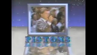 1990 Detroit PASS Sports Promo (Pistons, Red Wings, CCHA, WMU, UDM, Tigers)