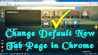 How to Change New Tab Page in Google Chrome