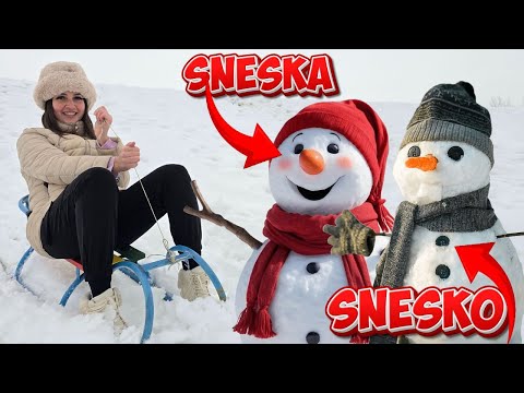 SANKAM SE I PRAVIM DVA SNEŠKA