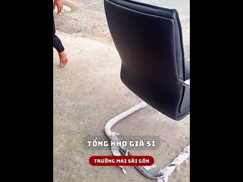 Ghế Văn Phòng Chân Quỳ Nhún Da - GQ20