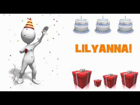 HAPPY BIRTHDAY LILYANNA!