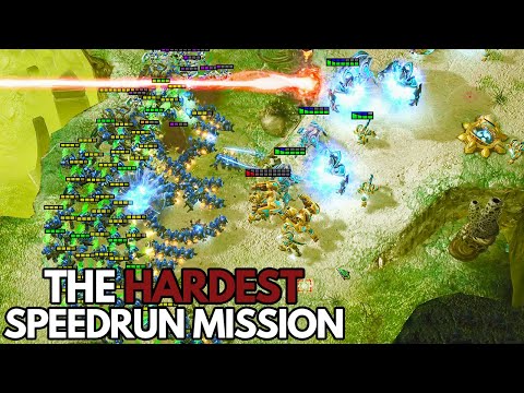 (Improved) StarCraft 2 WoL - Mission 10 (The Dig) - Speedrun (Brutal)
