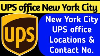 UPS customer Care centre New York city | Ups customer care location and contact number new York