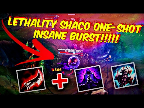 NEW LETHALITY SHACO BUILD 1SHOT?!! | LEAGUE OF LEGENDS