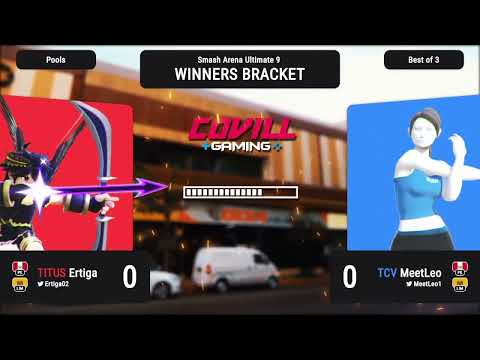 SAU9: Top 16 Qualifier - TCV | MeetLeo (Wii Fit Trainer) Vs. TITUS | Ertiga (Dark Pit, Corrin)