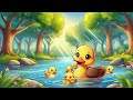 Ducks Are Swimming All Day Long Quack Quack Rhymes Kidslearning Kidsvideos