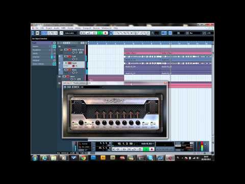 UX1 Toneport Metal sound made with the TSE808 - Poulin Le456 and Poulin LeGion in cubase