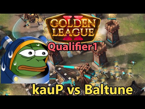Viel Deutsche Beteiligung - kauP 🇩🇪 vs Baltune 🇸🇪 - Golden League 2 - Age of Empires 4 [Deutsch/4K]