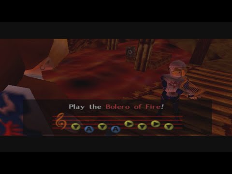 The Legend Of Zelda Ocarina Of Time - Bolero Of Fire - Misc Computer Games