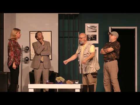 Marc Herman et le "Rideau Vert" dans "L'Alarme Fatale" à Bierges.