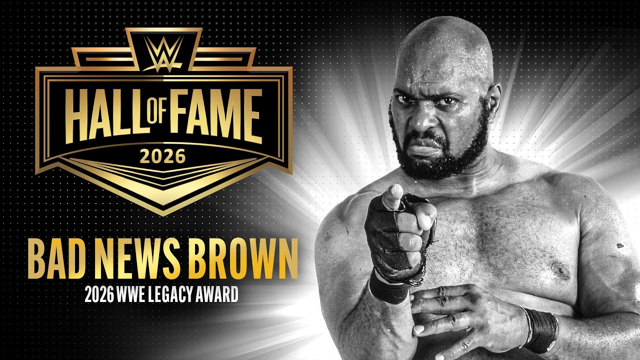 Bad News Brown to be inducted into the WWE Hall of Fame Legacy class
