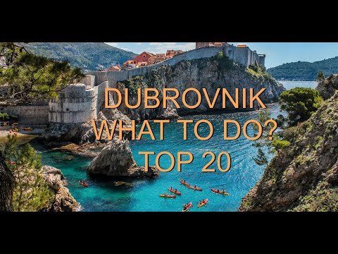 CROATIA - TOP 20  DUBROVNIK // EXCURSIONS // HIGHLIGHTS // WHAT TO DO // WHAT TO SEE // BEST PLACES