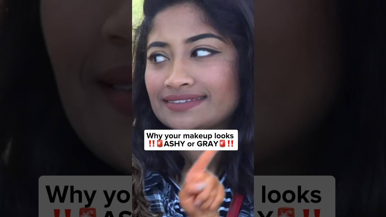 HOW TO FIX ashy or gray makeup which usually happens from hyperpigmentation 😭🤎