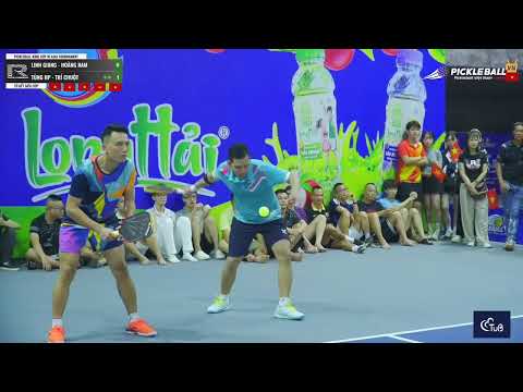 TÙNG HẢI PHÒNG/ TRÍ CHUỘT vs LÝ HOÀNG NAM/ TRỊNH LINH GIANG - GIẢI PICKLEBALL KING CUP 3