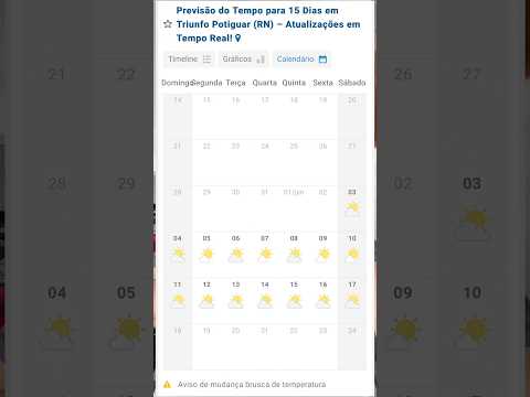Previsão do tempo RIO GRANDE DO NORTE #fazenda #natureza #agriculturaregenerativa
