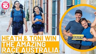 Heath And Toni Win The Amazing Race Australia!  St