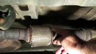 Rattling exhaust noise while a vehicle is idling - and a temporary fix