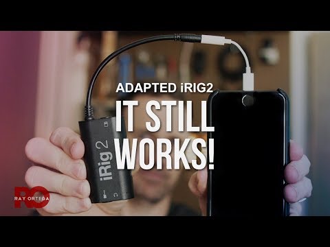 Connect a Phone to a Mixer 2018 - iRIG2 To Lightning via Dongle