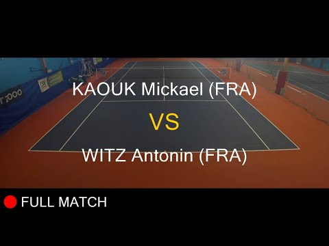 KAOUK Mickael (FRA) VS WITZ Antonin (FRA) - Open Super 12 Auray 2020