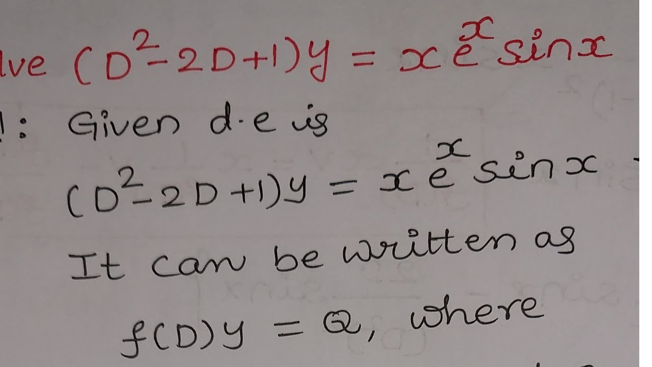 Differential Equations-14