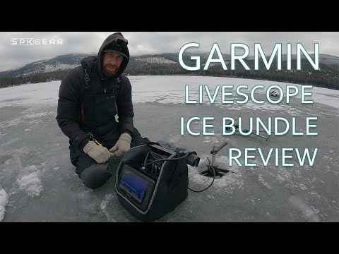 GARMIN LiveScope Ice Bundle Review - LVS34 #icefishing