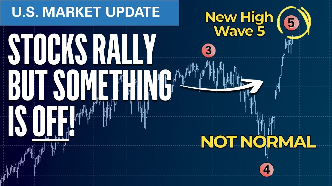 Stocks Keep Climbing… But Something’s Off | Elliott Wave S&P500 VIX Technical Analysis