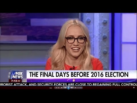 10-22-16 Kat Timpf on Gutfeld - 17 Days Until Election Day