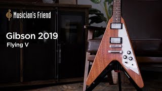 Video thumbnail for Gibson 2019 Flying V Electric Guitar Demo by Musician's Friend